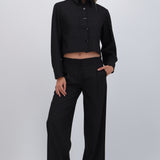 Pantalón pinzas rayas