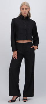 Pantalón pinzas rayas