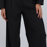 Pantalón pinzas rayas