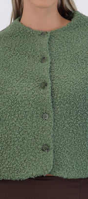 Suéter cuello redondo textura