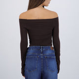 Top off shoulder seamless