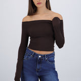 Top off shoulder seamless