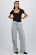 Pantalón jareta detalle raya costado
