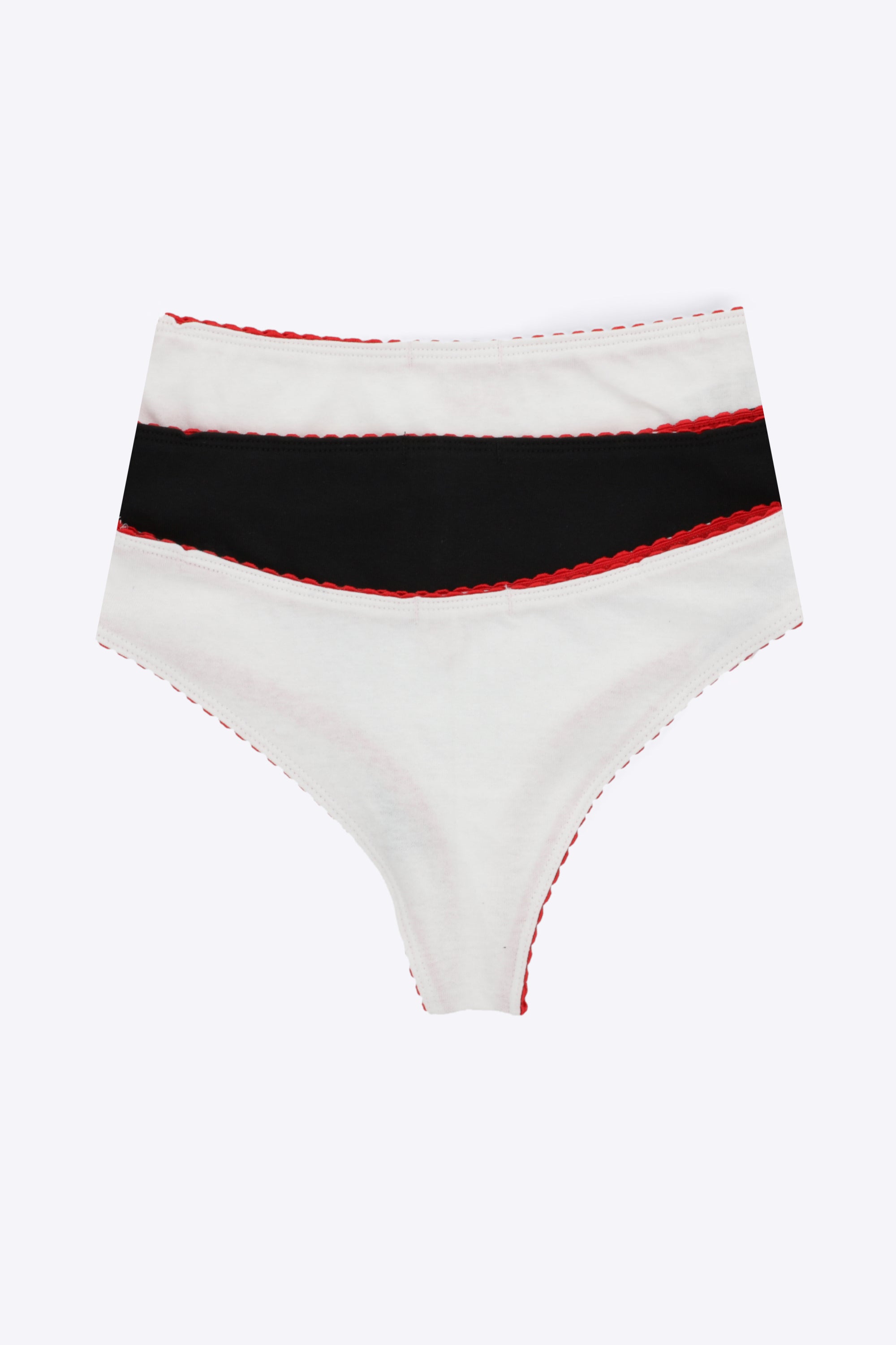 Tripack bikini bordado