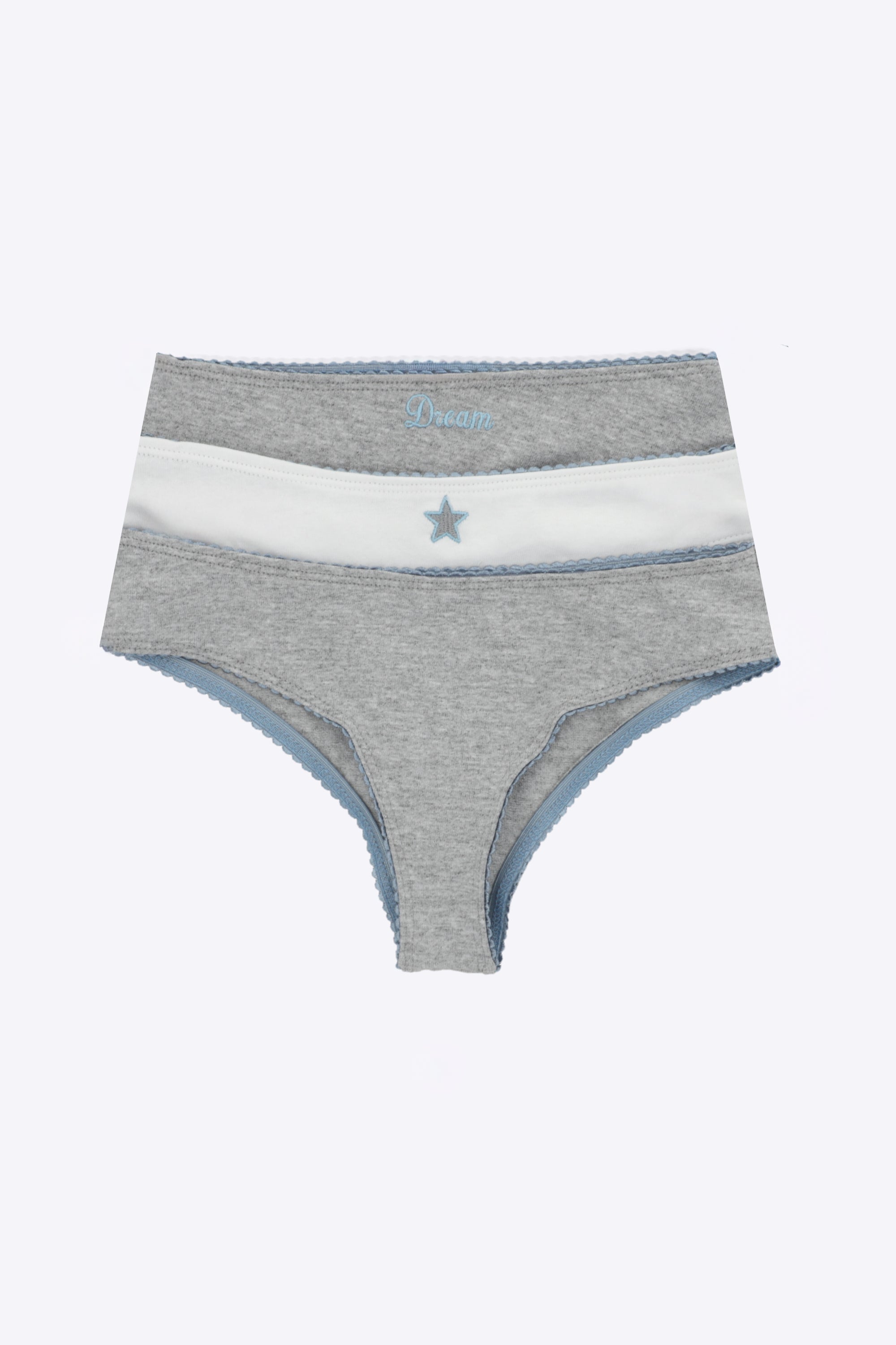 Tripack bikini bordado
