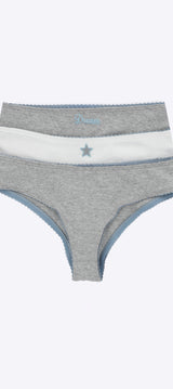 Tripack bikini bordado