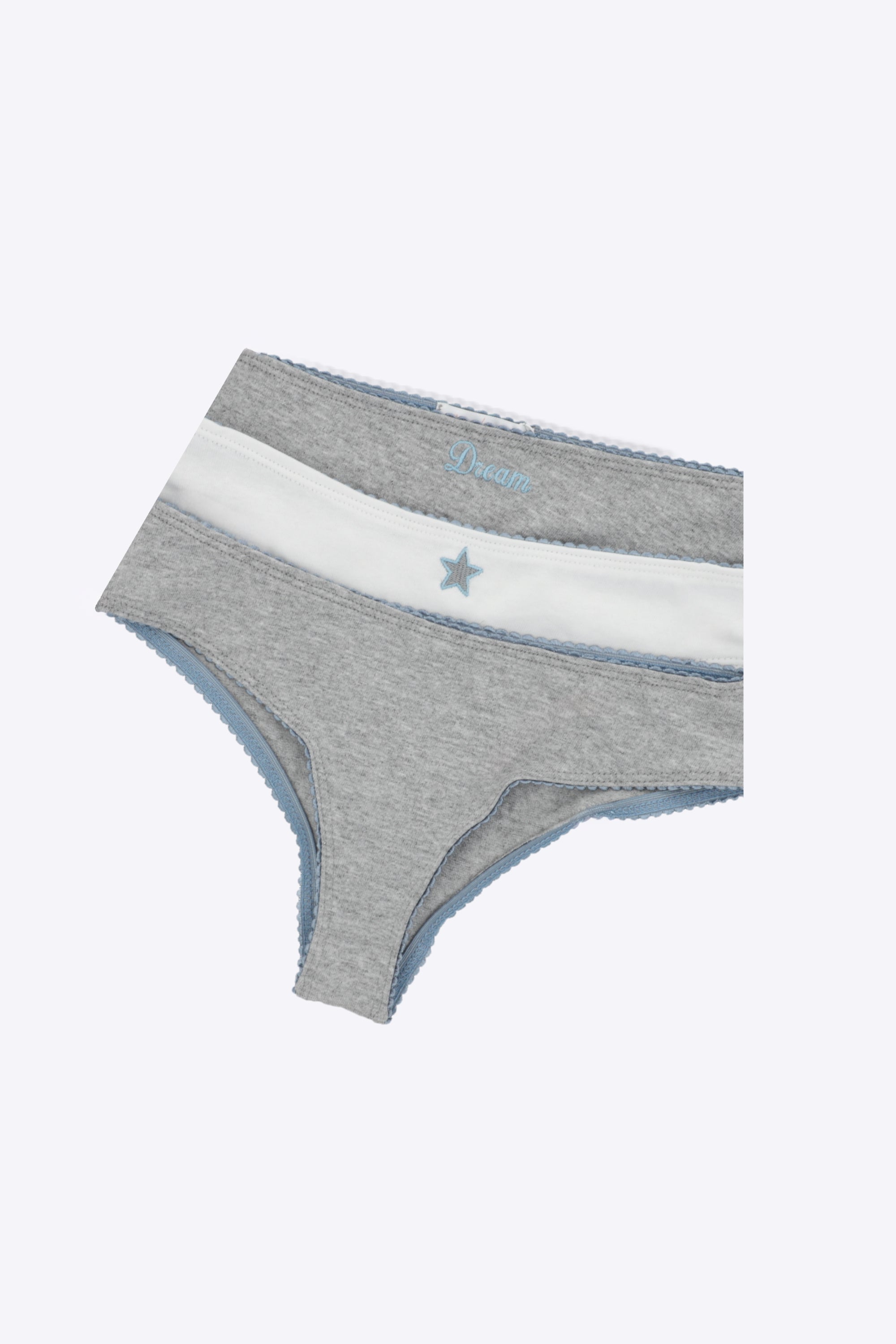 Tripack bikini bordado