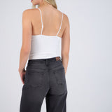 Top liso detalle copas