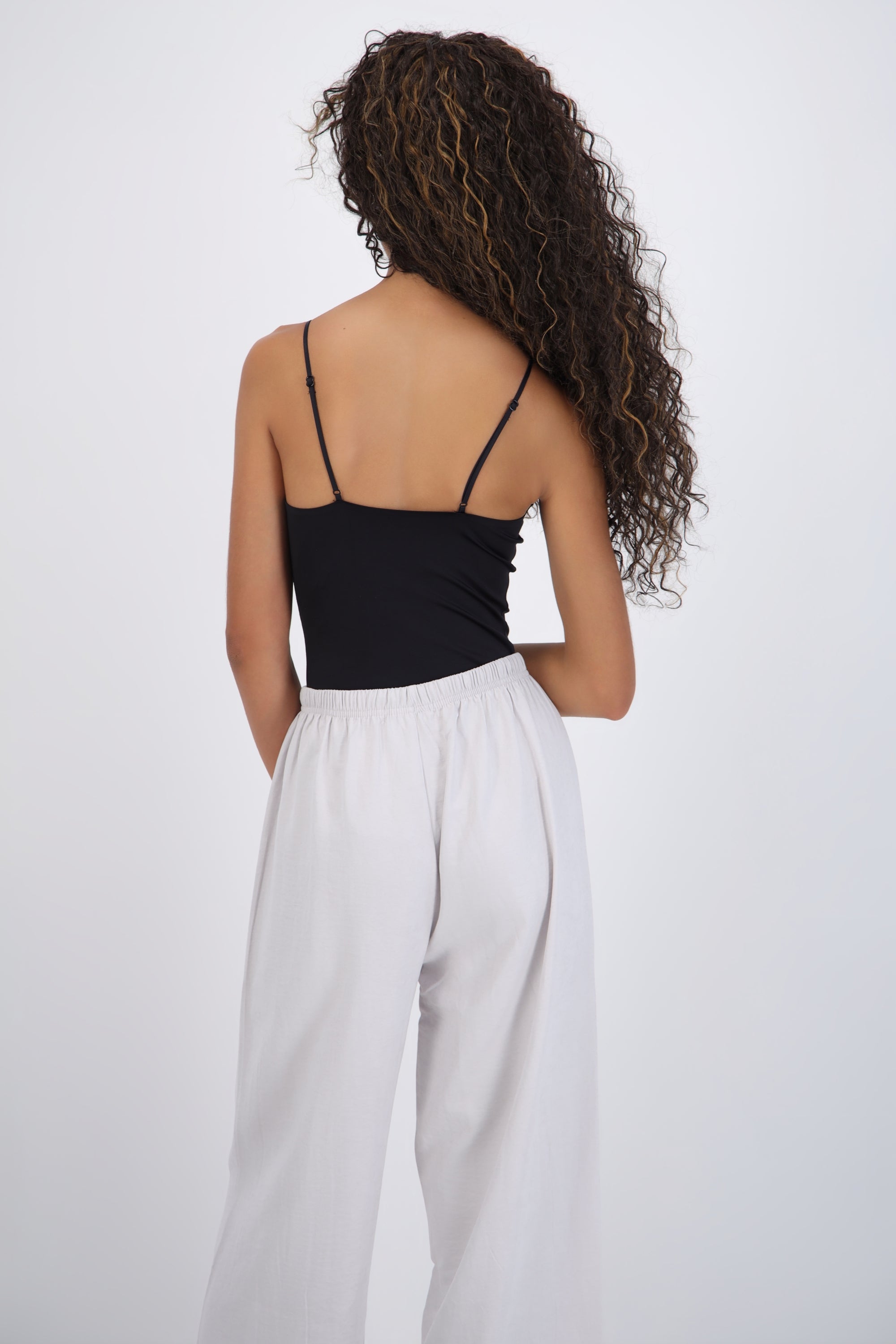 Top liso detalle copas