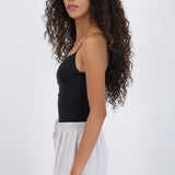 Top liso detalle copas