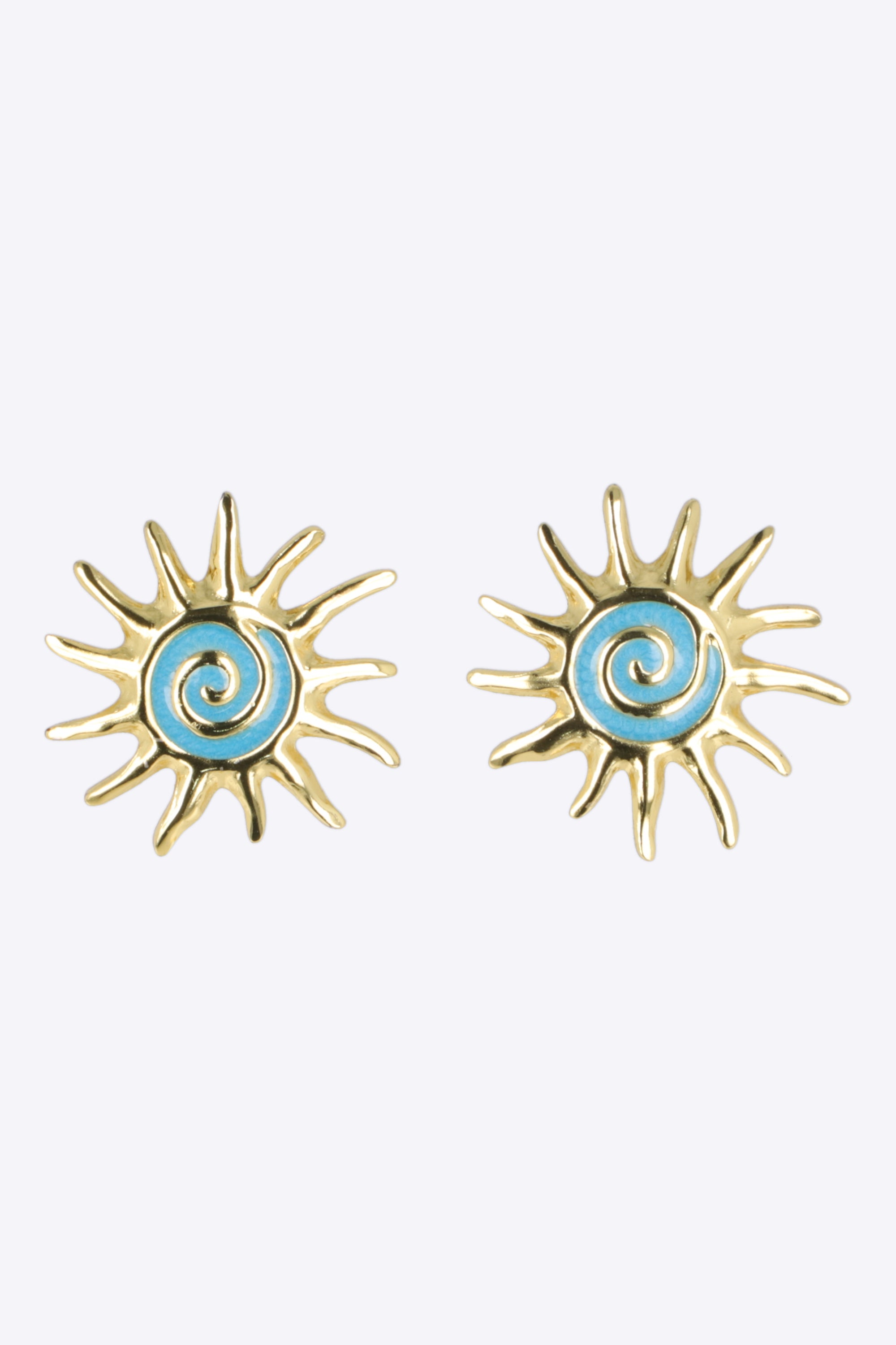Aretes sol esmalte