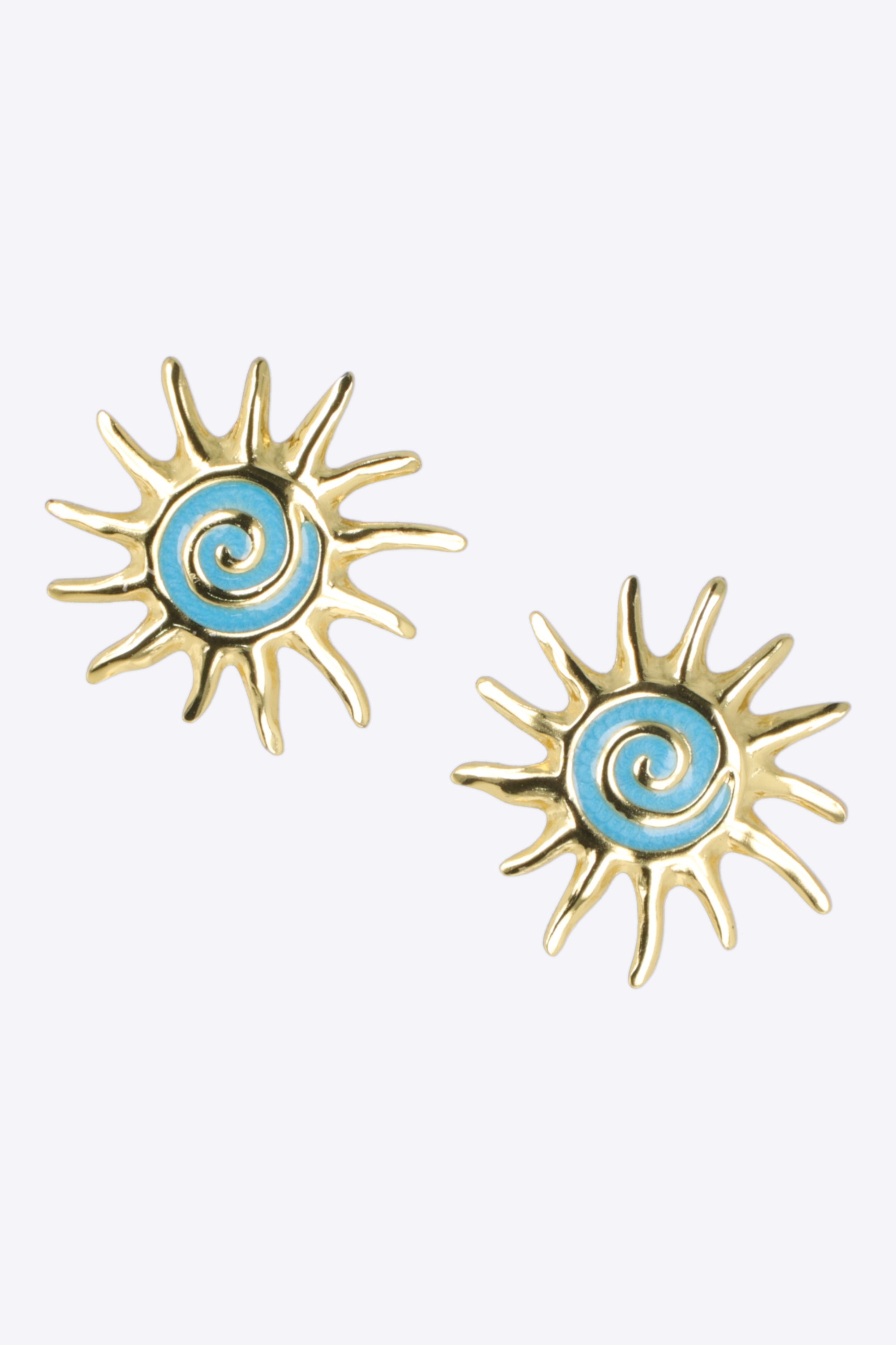 Aretes sol esmalte