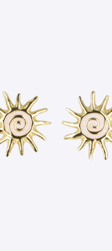 Aretes sol esmalte