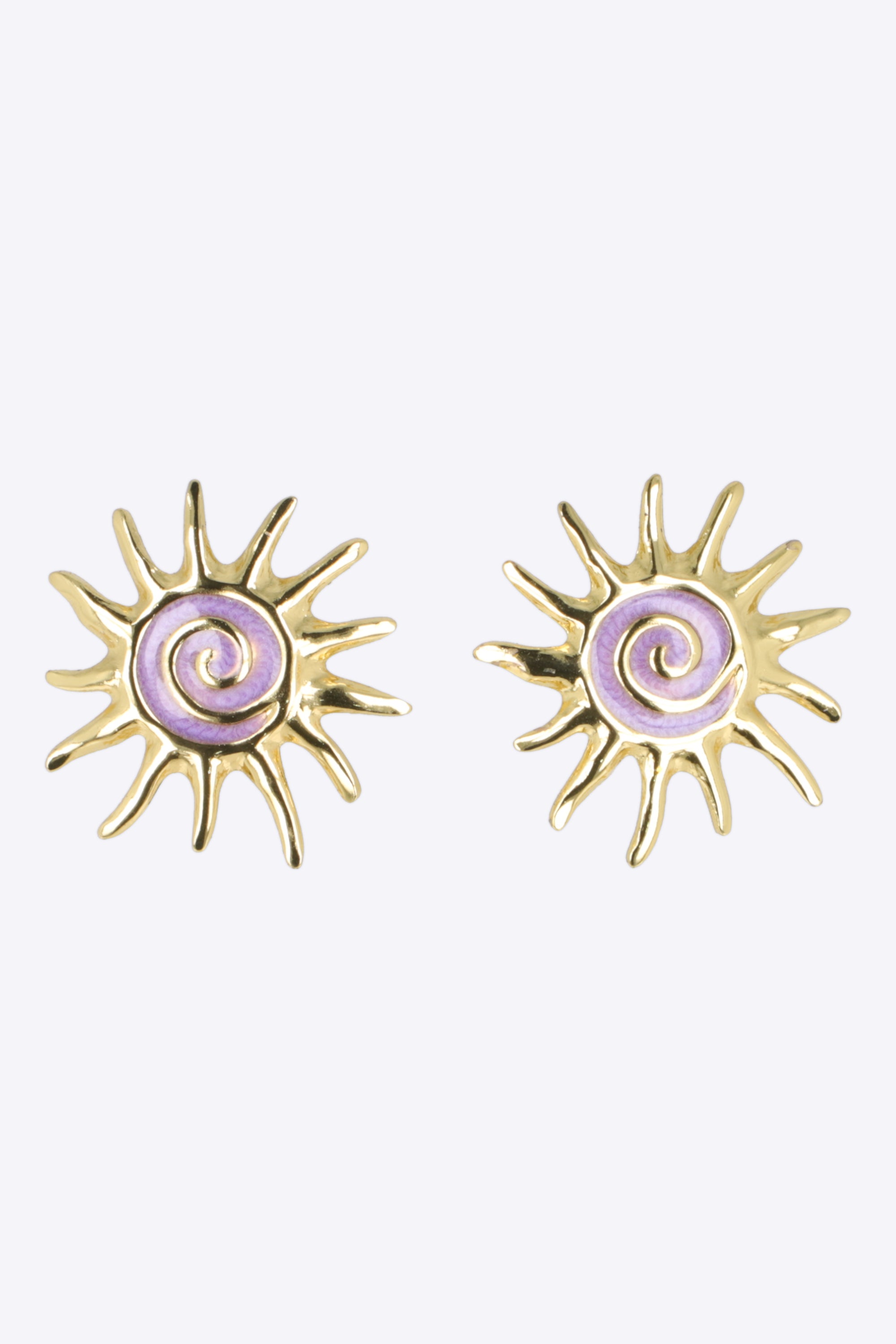 Aretes sol esmalte