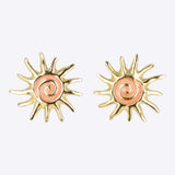 Aretes sol esmalte