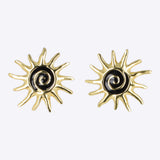 Aretes sol esmalte