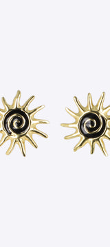 Aretes sol esmalte