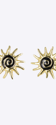 Aretes sol esmalte