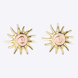 Aretes sol esmalte
