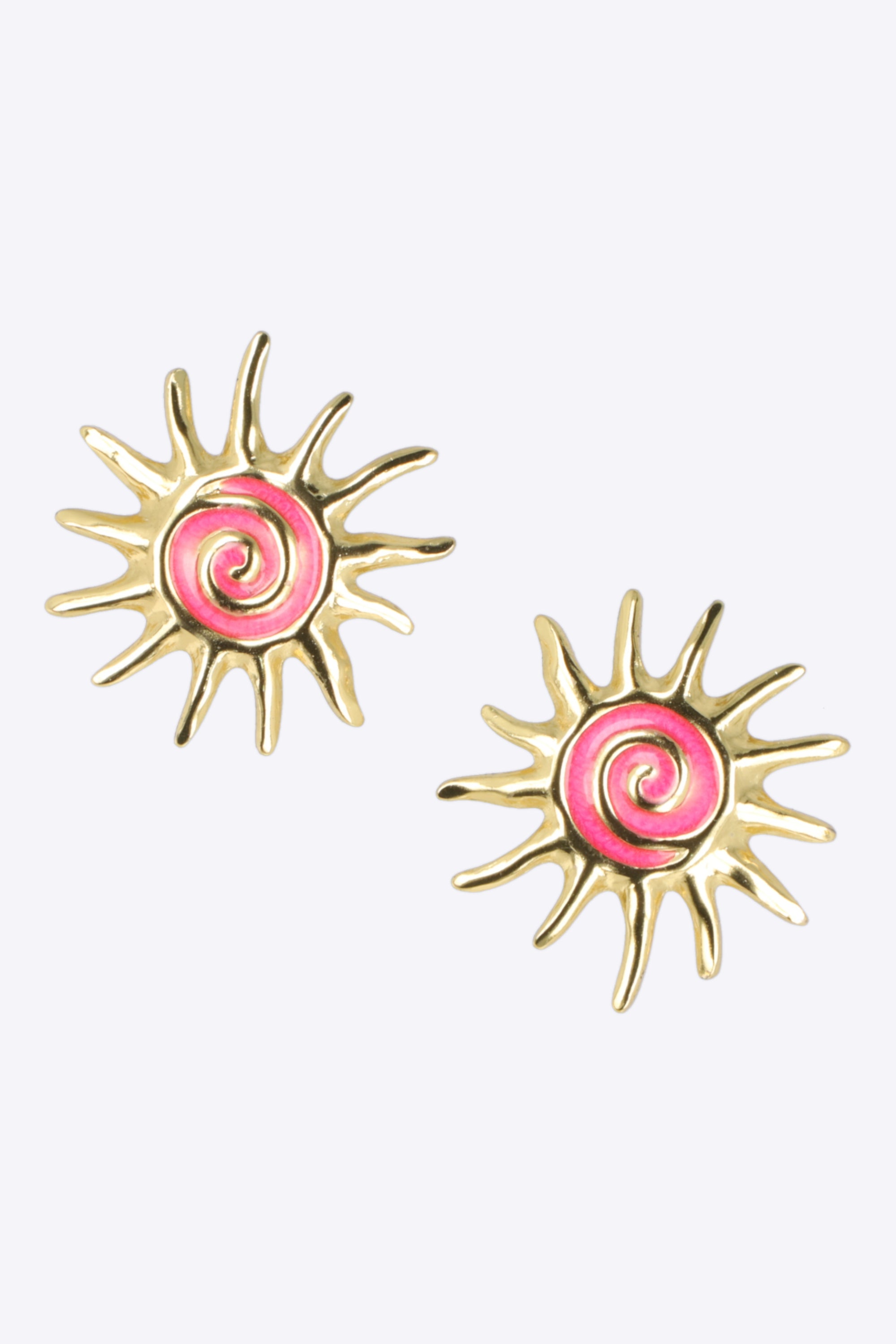 Aretes sol esmalte