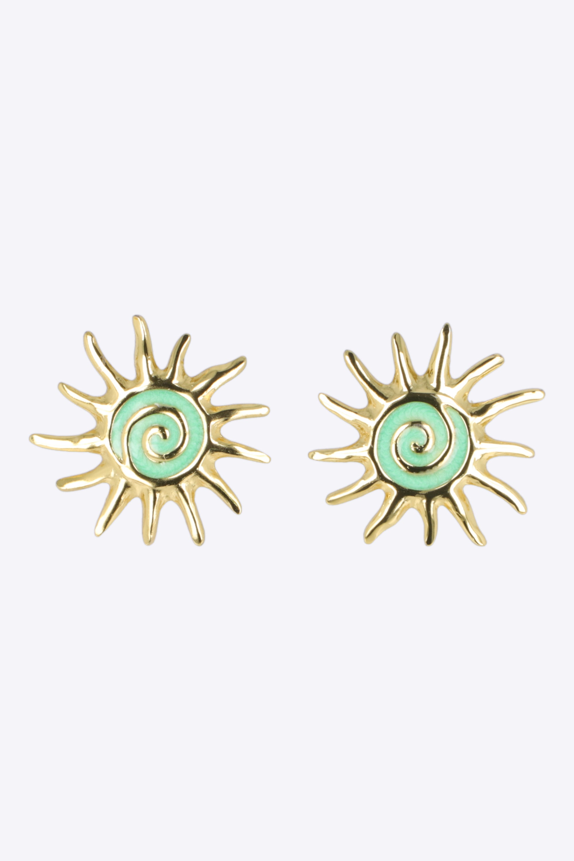 Aretes sol esmalte