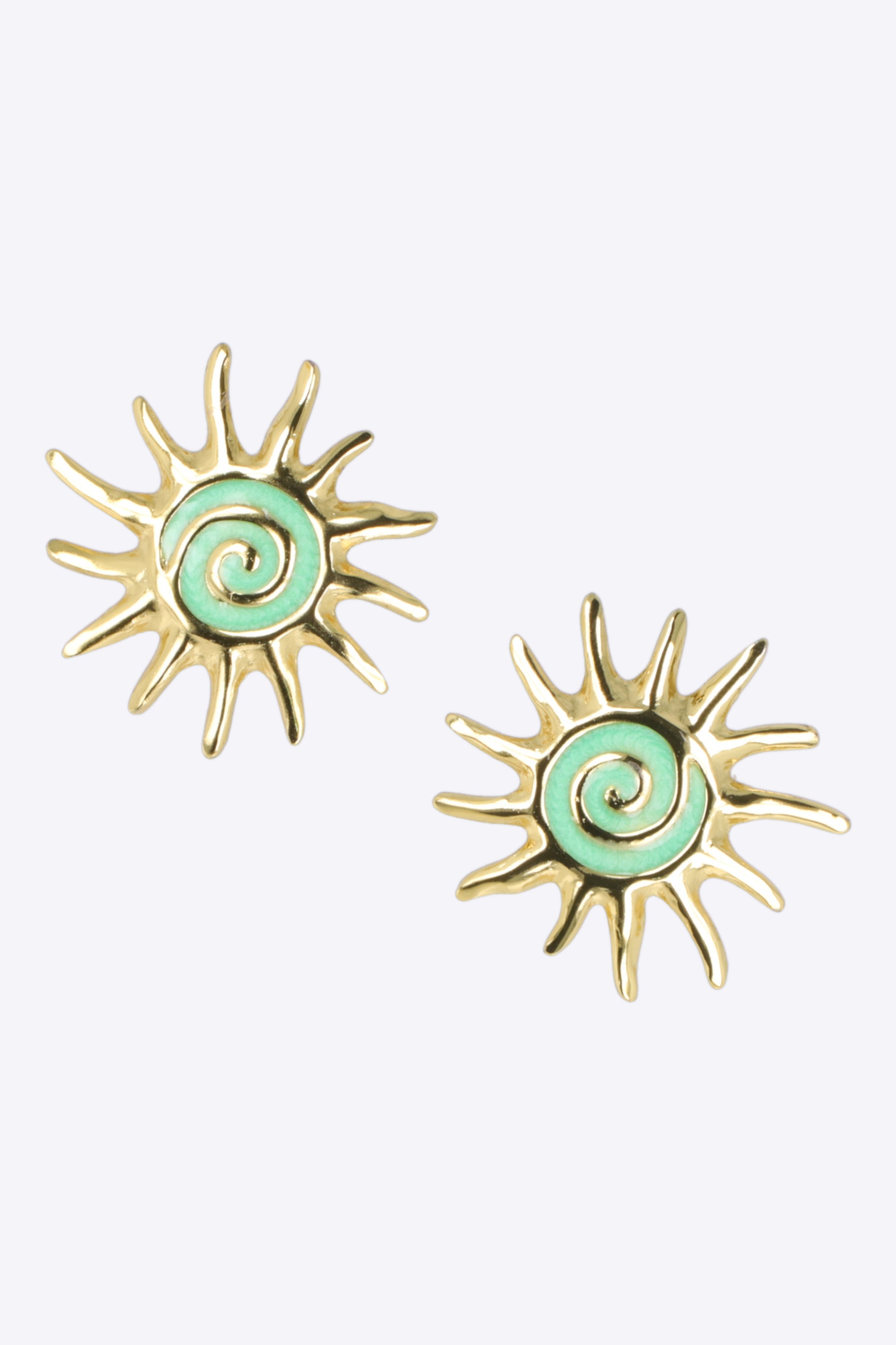 Aretes sol esmalte