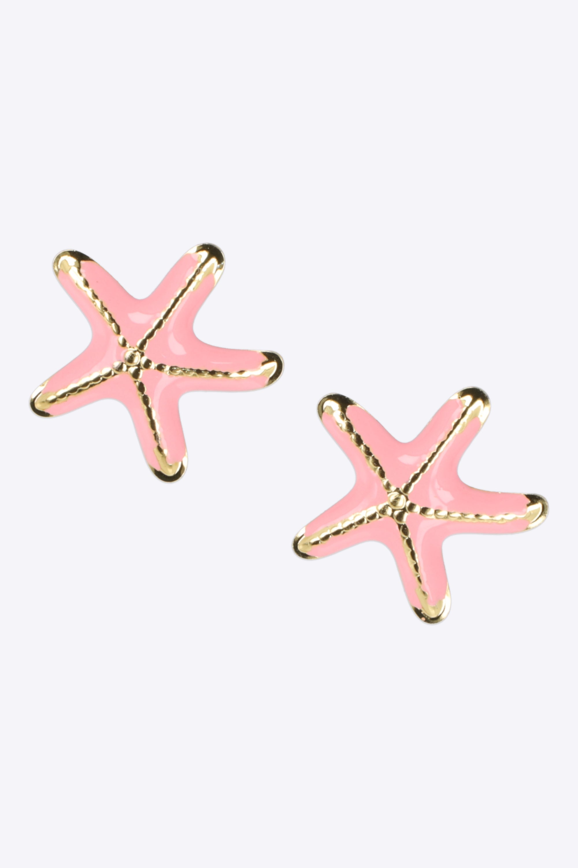 Aretes estrella de mar esmalte