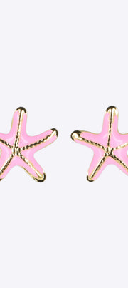 Aretes estrella de mar esmalte