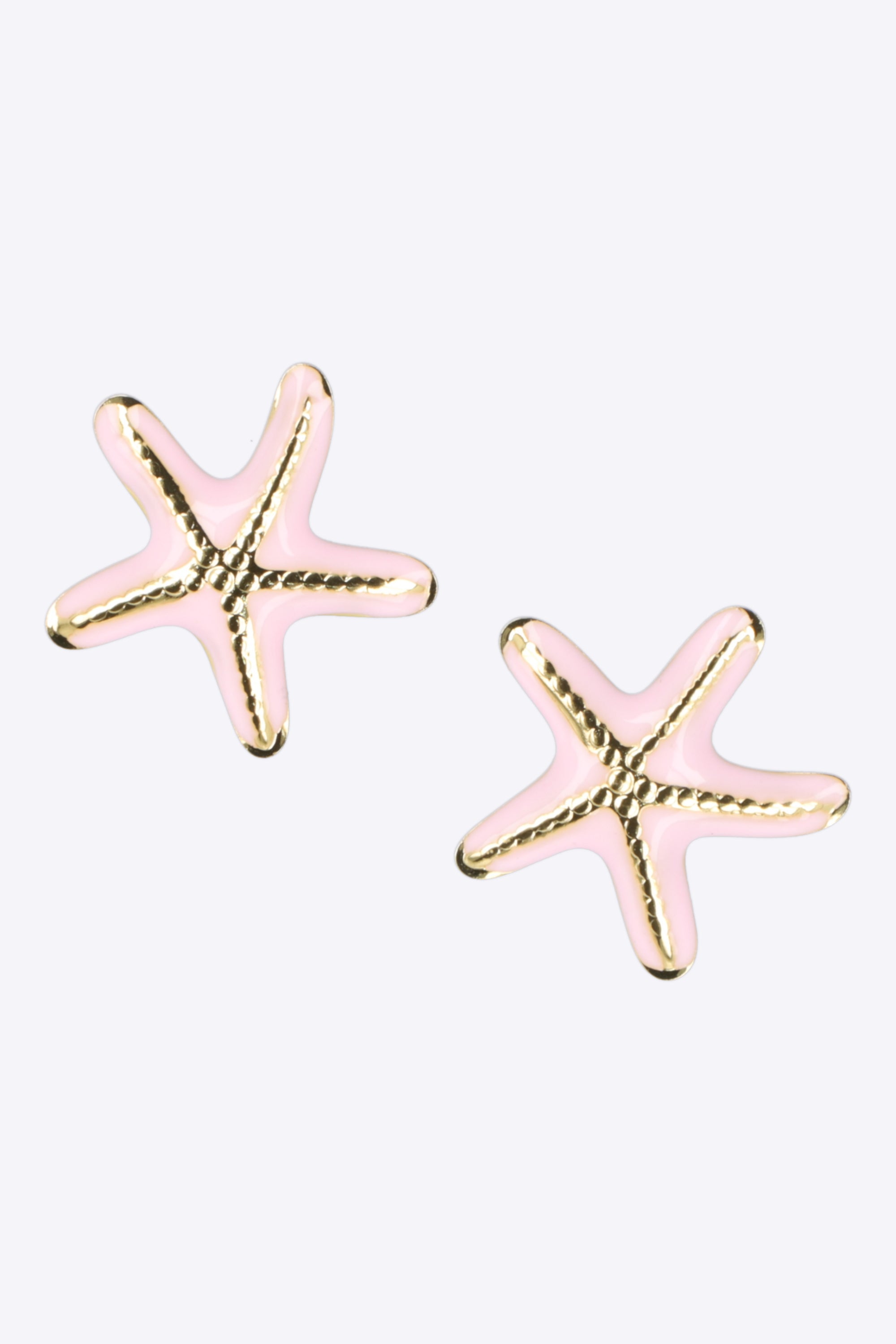 Aretes estrella de mar esmalte