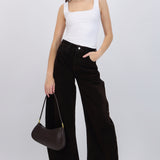 Jeans barrel velvet
