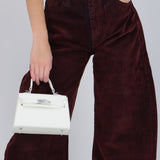 Jeans barrel velvet