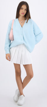 Cárdigan oversize suave