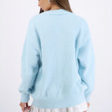 Cárdigan oversize suave