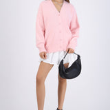 Cárdigan oversize suave