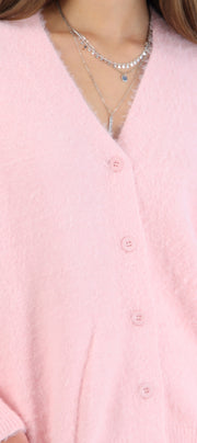 Cárdigan oversize suave