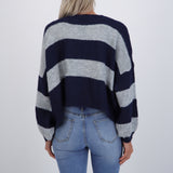 Set cardigan y top suave líneas