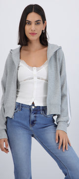 Sudadera con gorro ligera