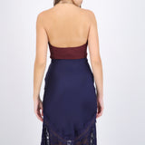 Bodysuit escote cascada detalle collar