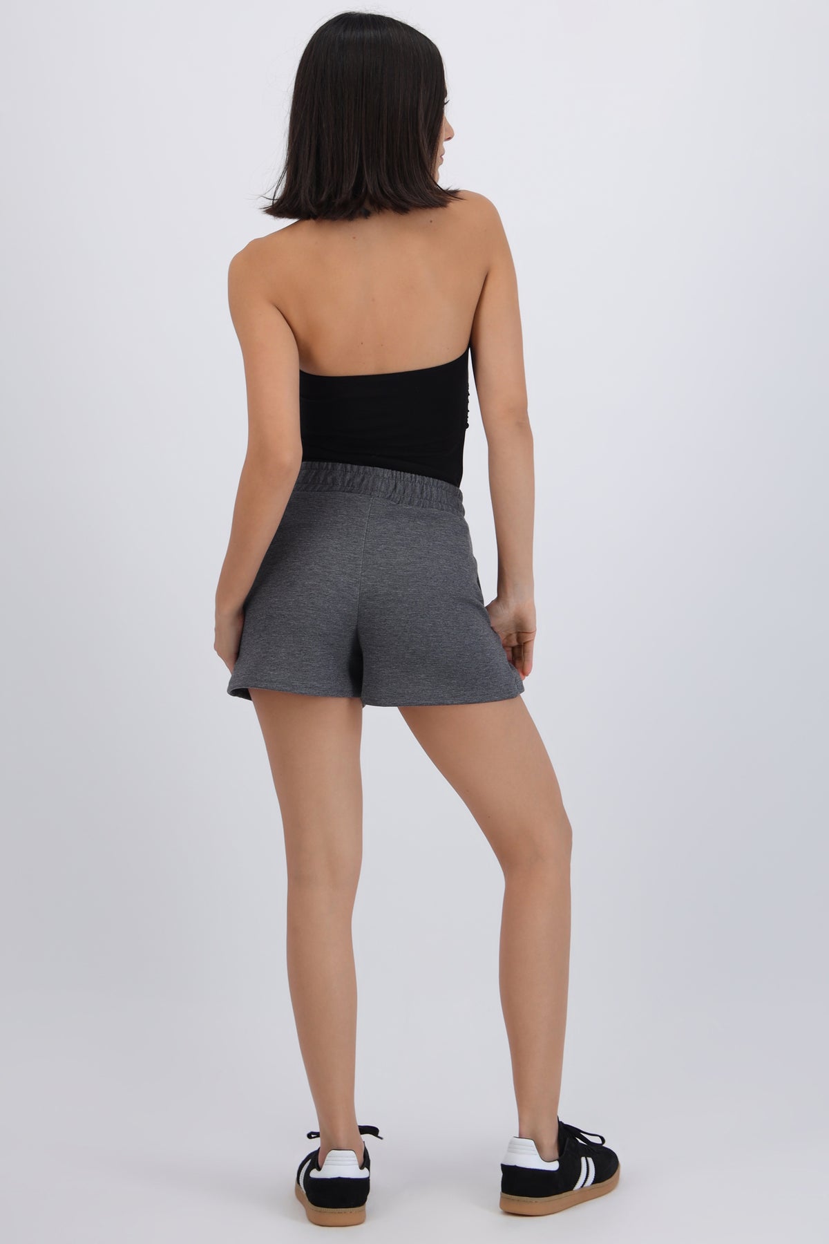 Short mini liso GRIS