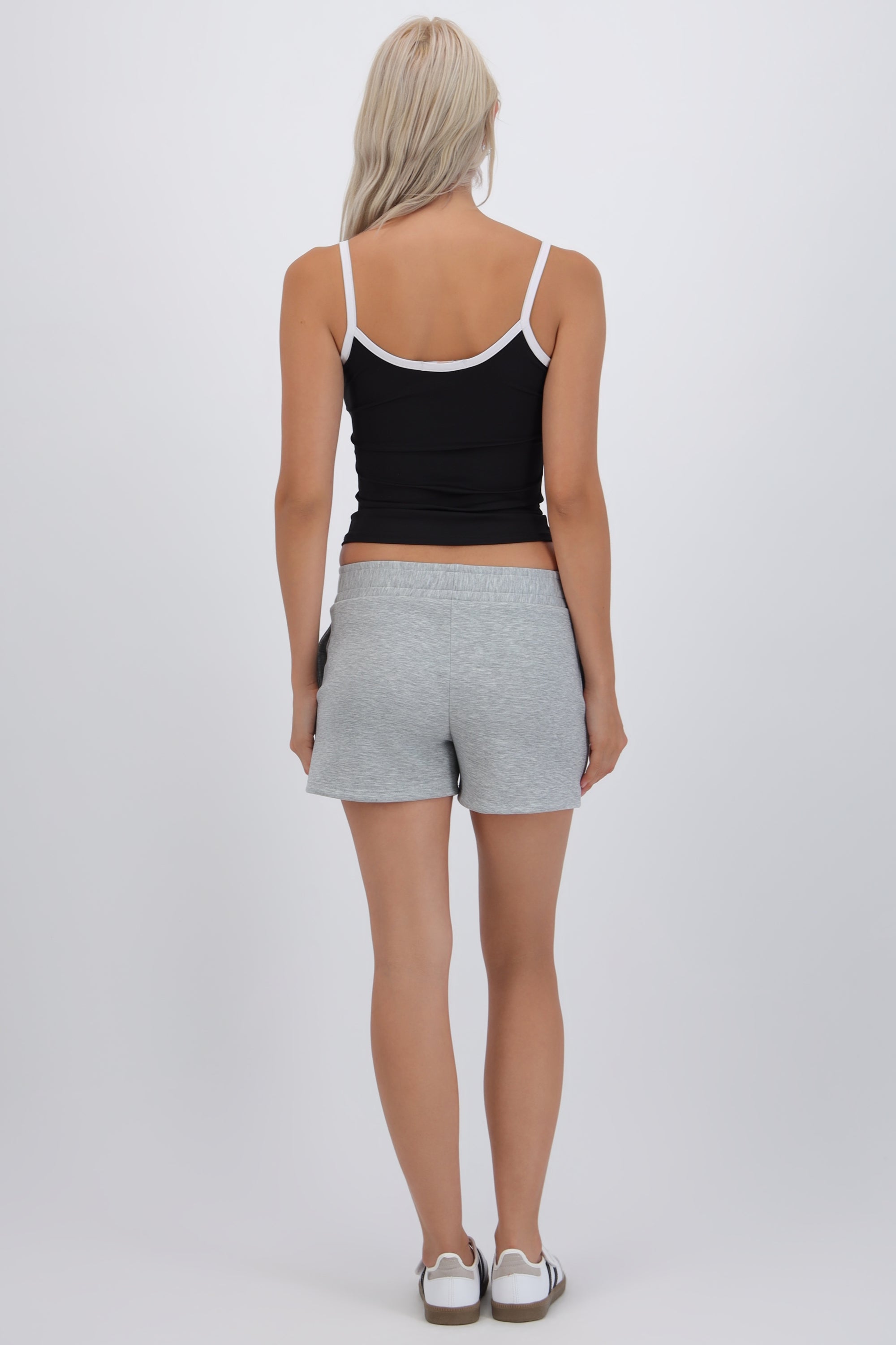Short mini liso GRIS JASPE