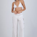 Pantalón botones mar aberturas