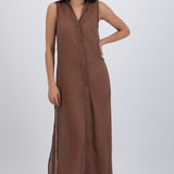Vestido ligera sin maxi