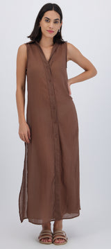 Vestido ligera sin maxi
