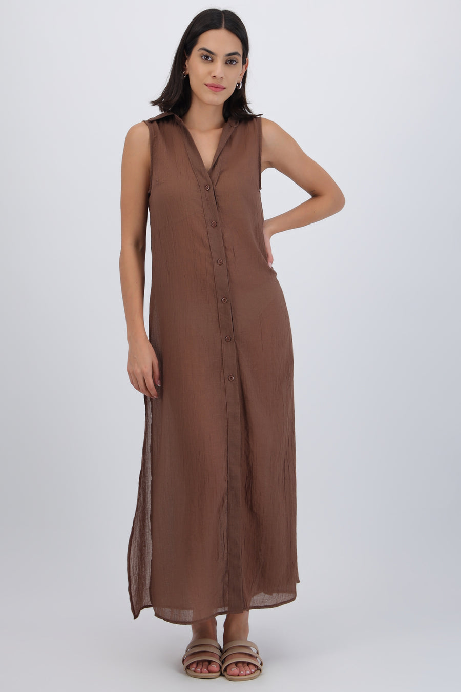 Vestido ligera sin maxi