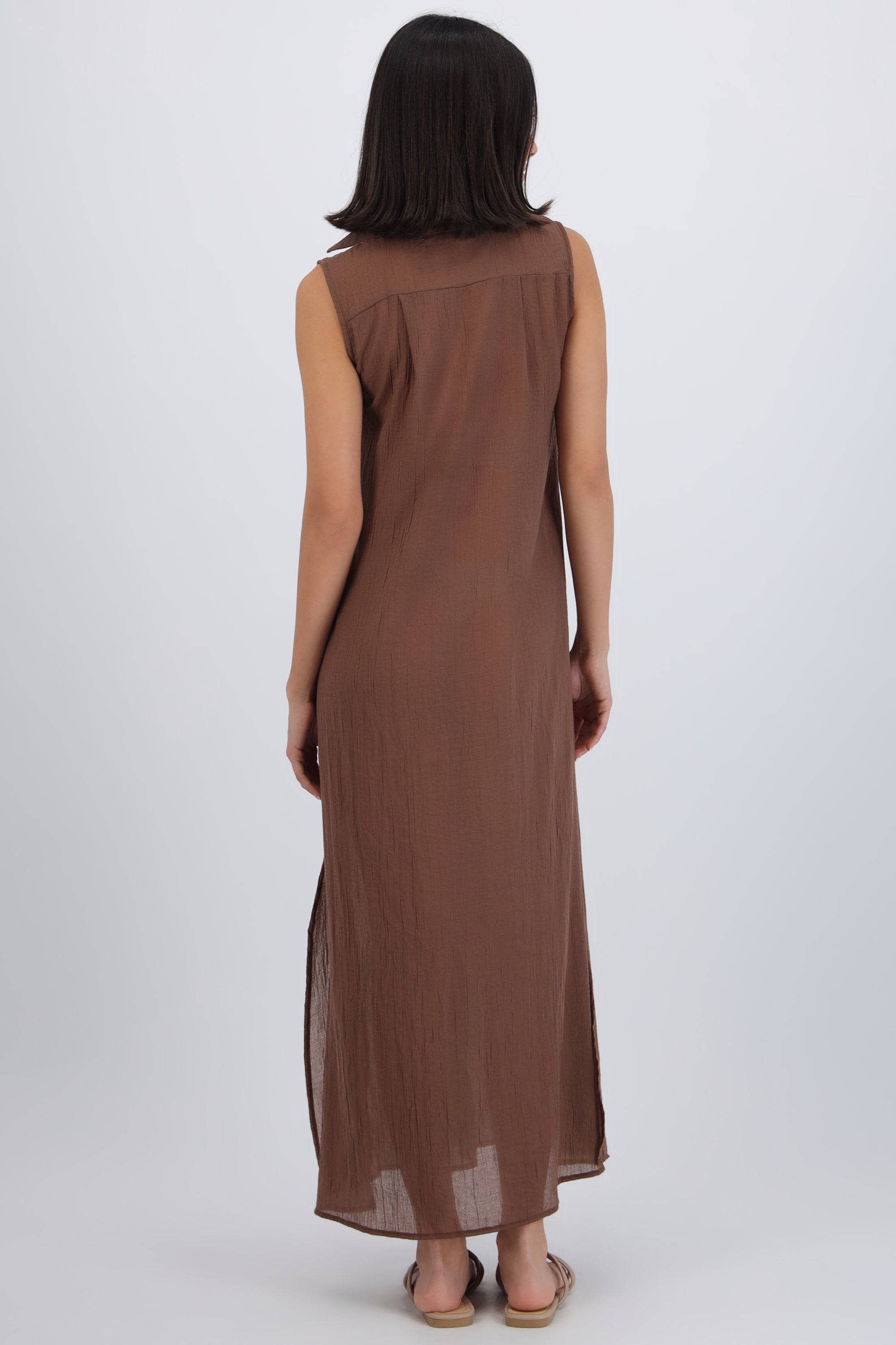 Vestido ligera sin maxi