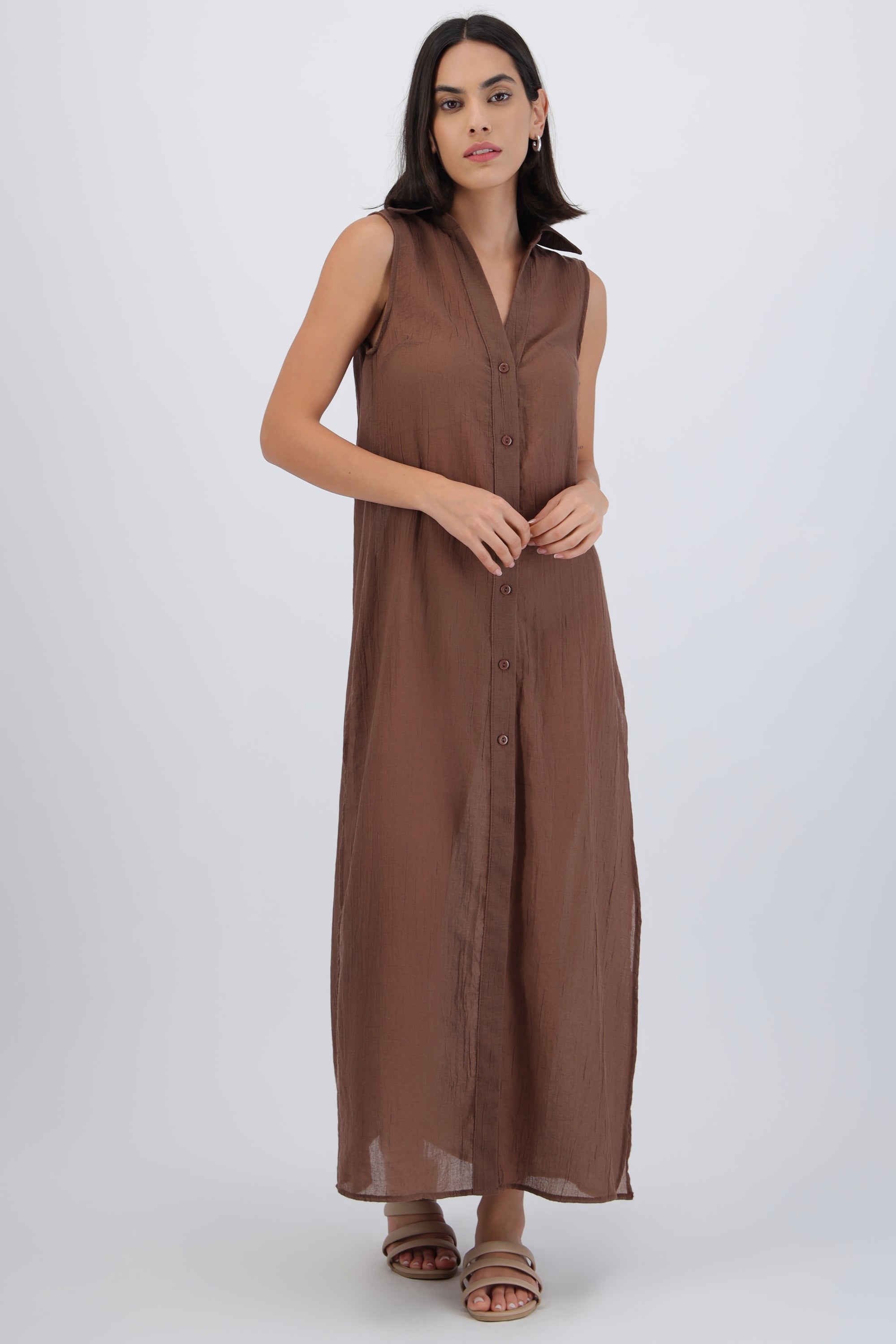 Vestido ligera sin maxi
