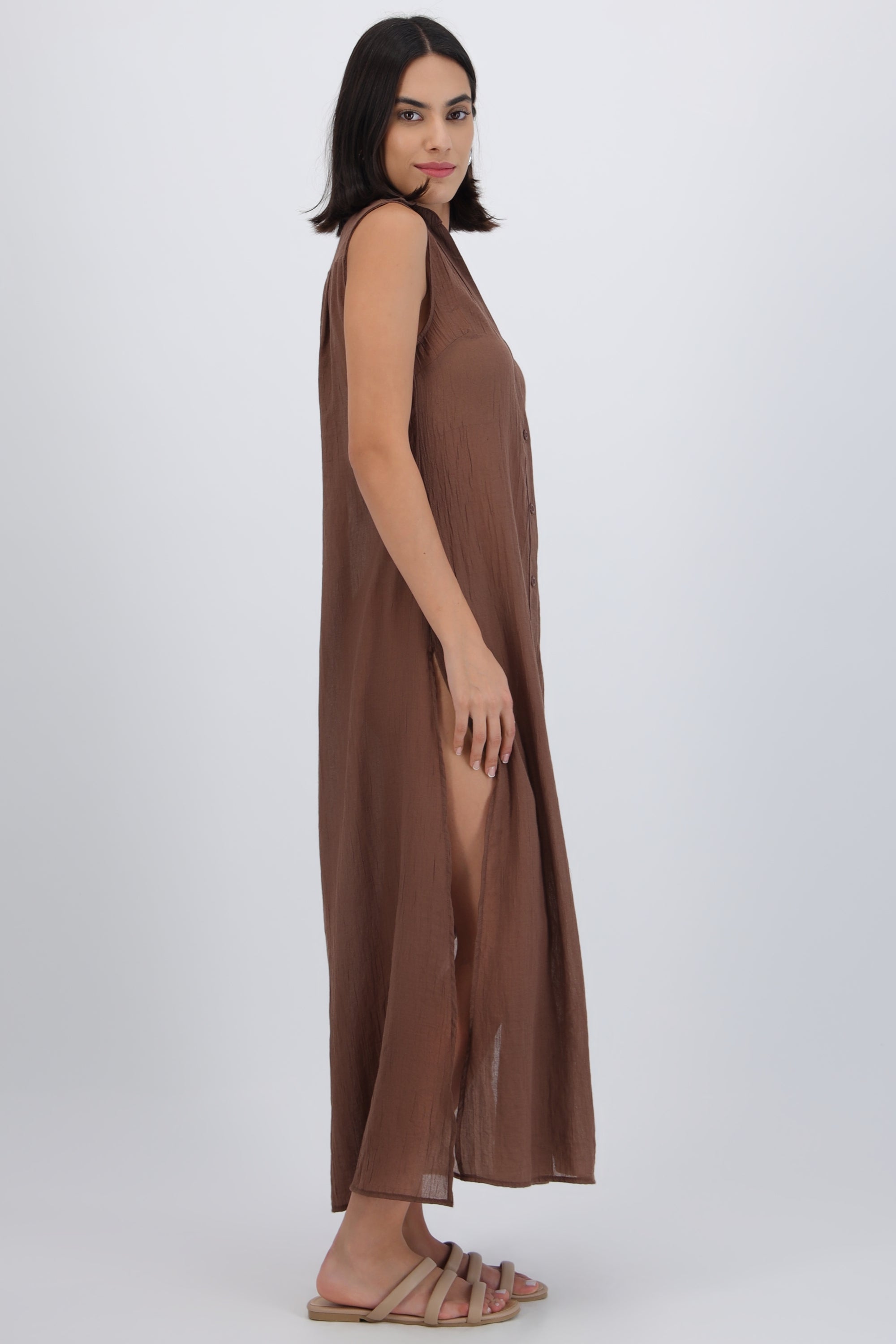 Vestido ligera sin maxi