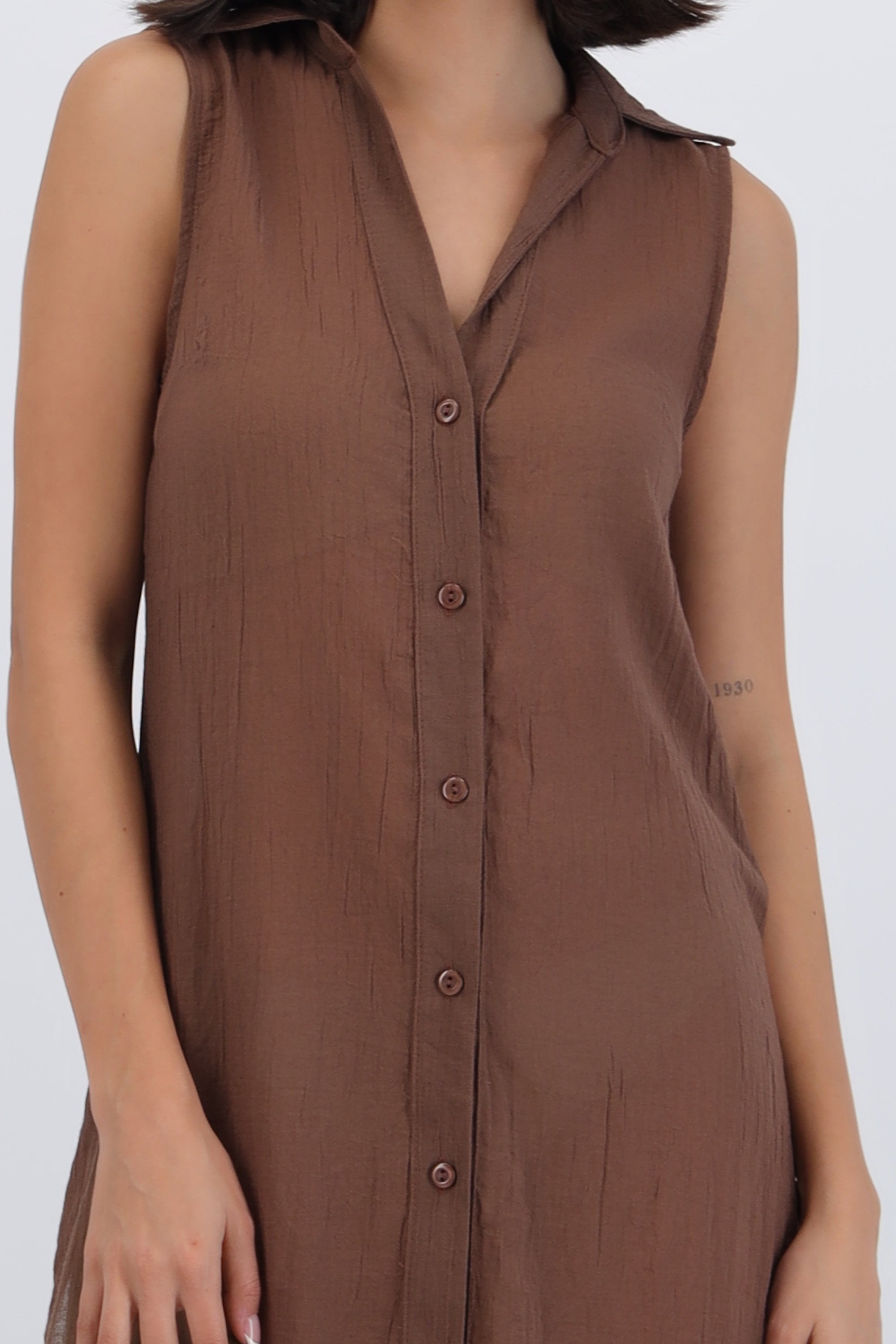 Vestido ligera sin maxi