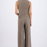 Pantalón amplio rayas