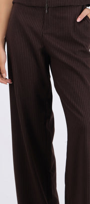 Pantalón amplio rayas